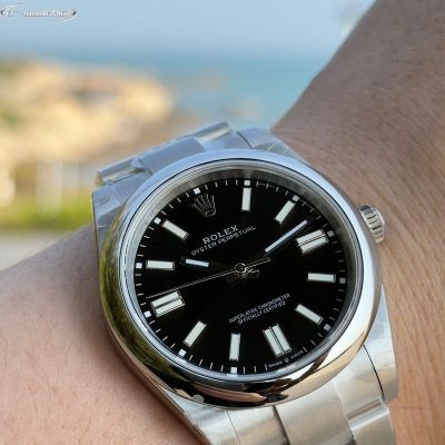 Clean Factory Rolex Oyster Perpetual Replica with Black Dial 41/36mm for 3230 31mm for 2232 Black Watch